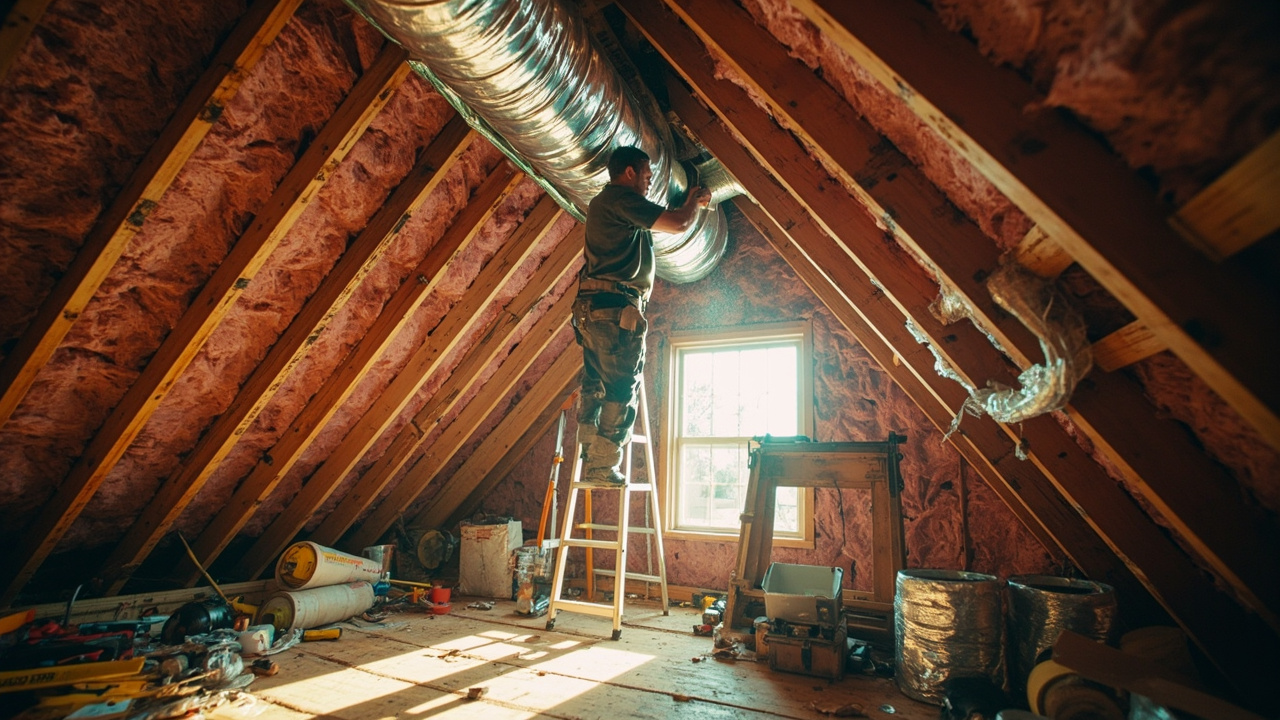 Bellmead Hvac Repair Work In Progress