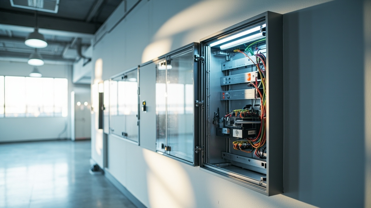 Building Automation And Controls Skilled Hands At Work