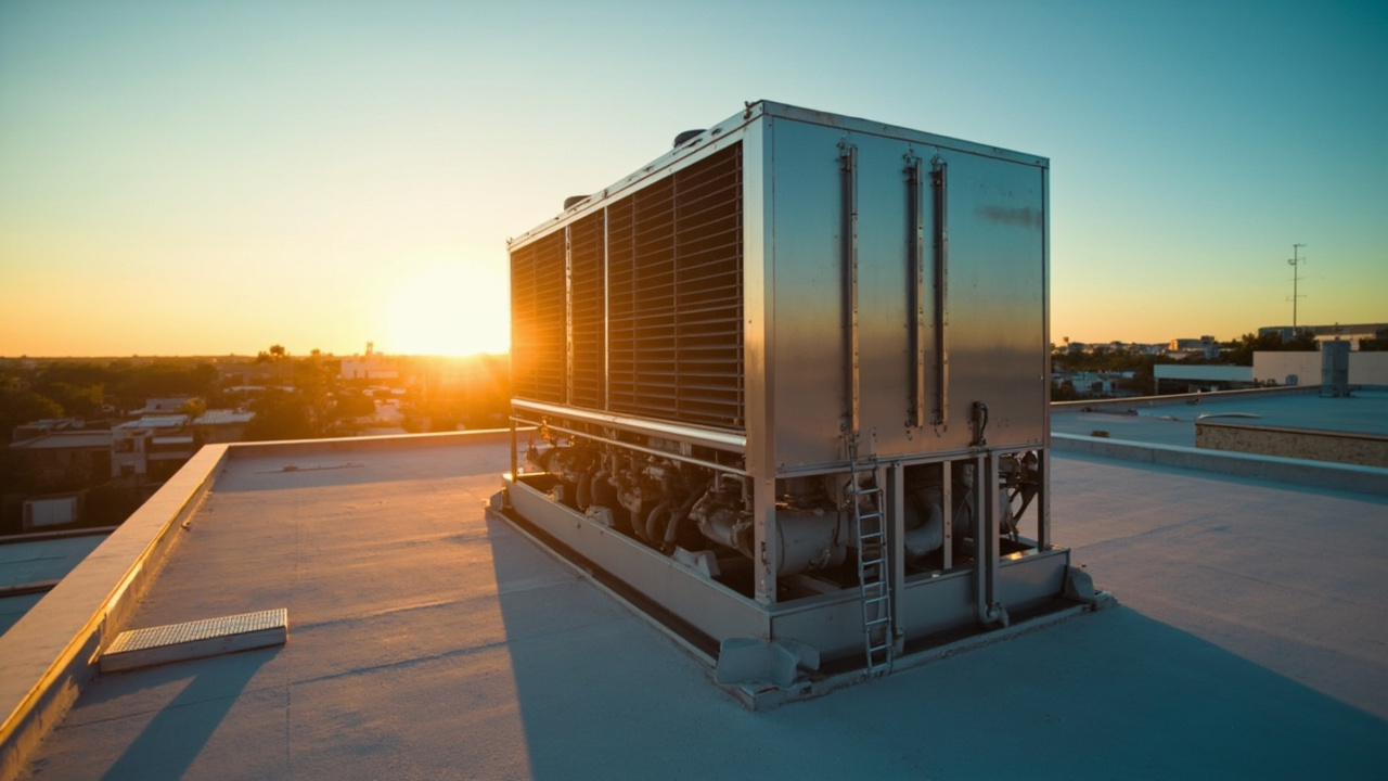 Chiller Repair And Maintenance Mid Job Workmanship