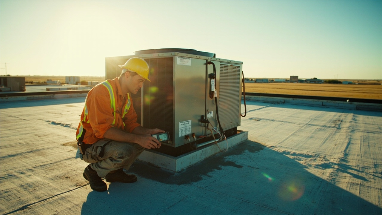 Commercial Ac Repair Morning Service Call