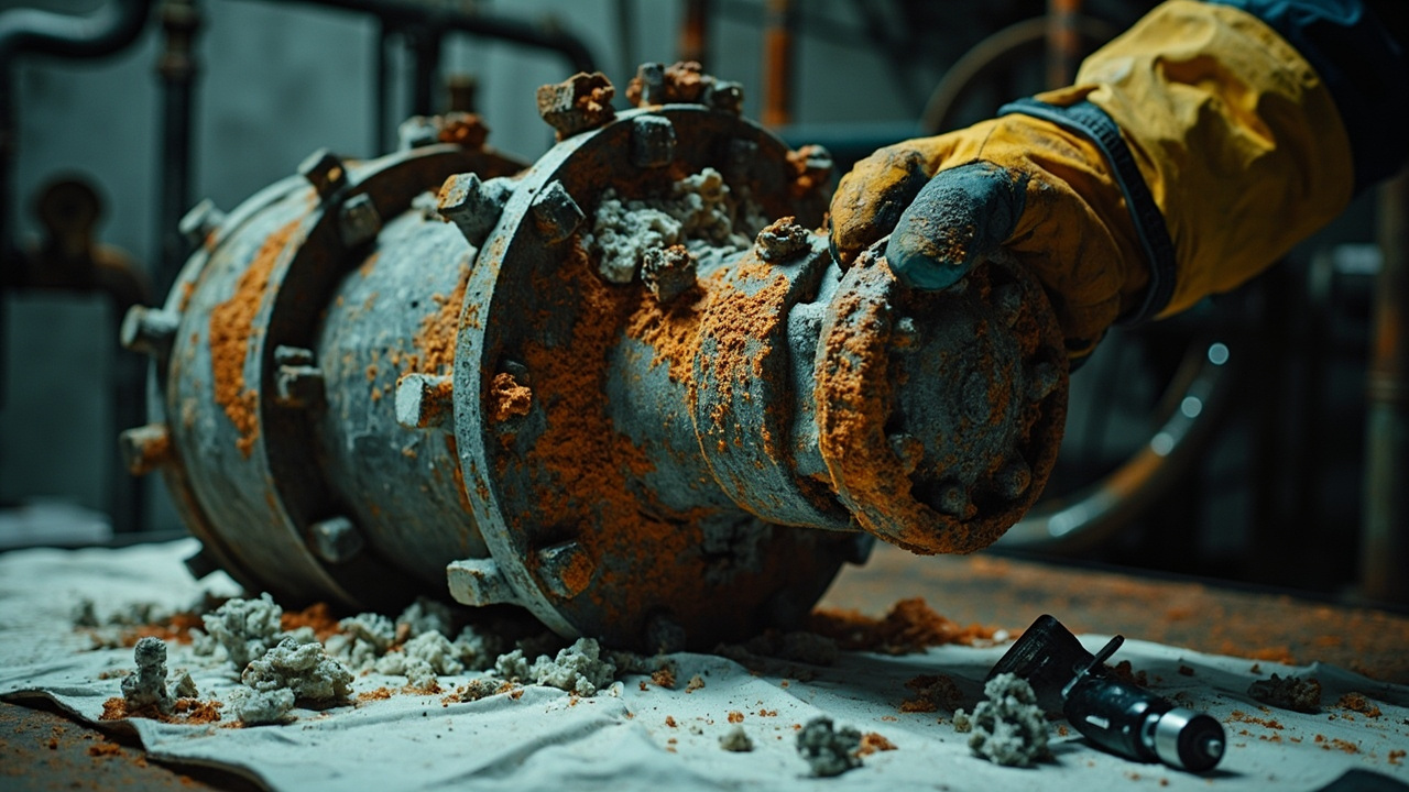 Commercial Boiler Services Technician Diagnosing The Problem