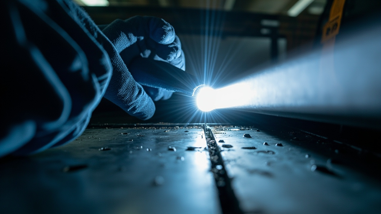 Commercial Ductwork Fabrication And Installation Technician Diagnosing The Problem
