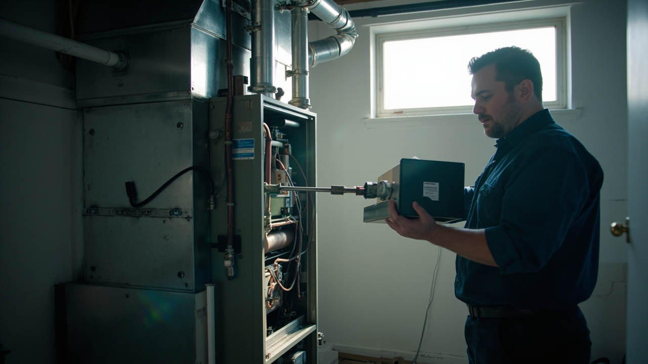 Furnace Blowing Cold Air Making The Repair