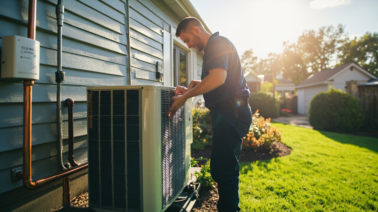 Hvac Short Cycling Skilled Hands At Work