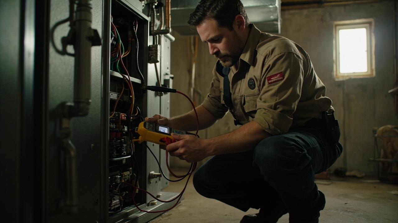 Thermostat Not Working Technician At The Front Door