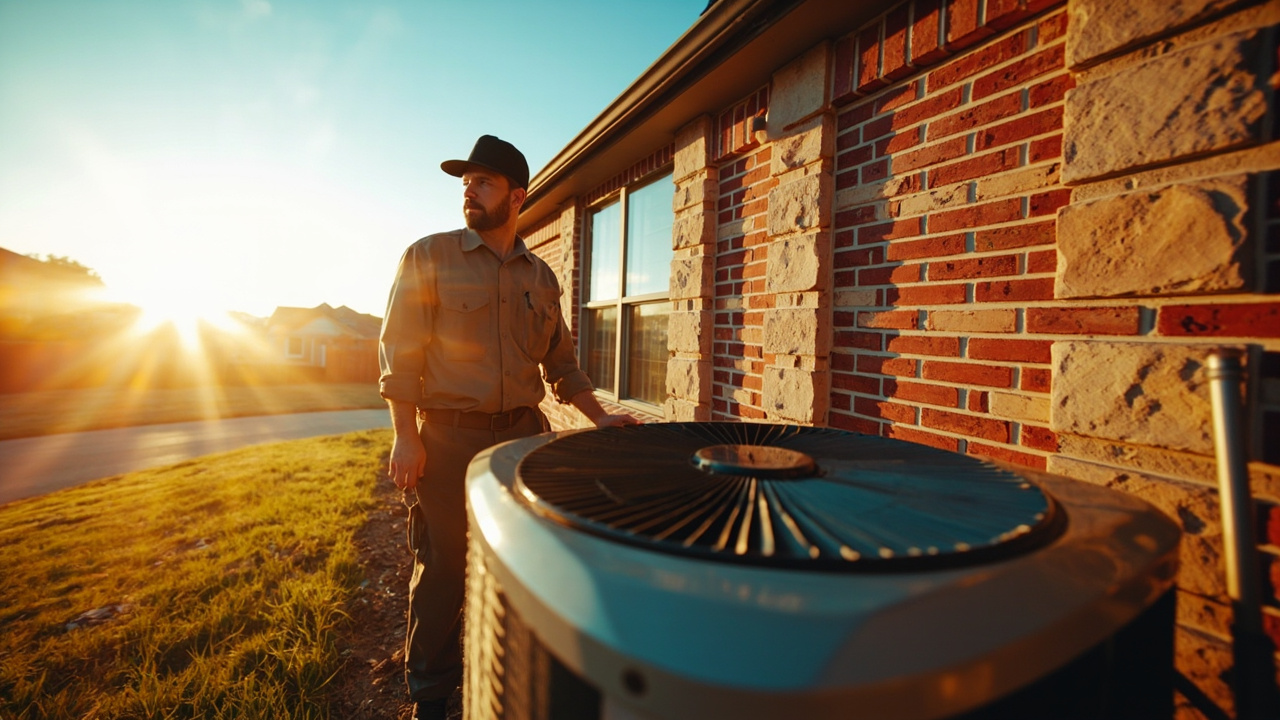 Weekend And Holiday Hvac Repair Skilled Hands At Work